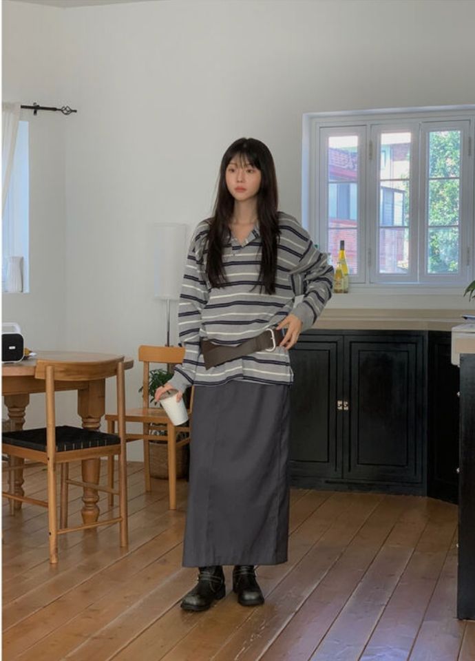 LIVE FOREVER東大門㊣直郵女士新款人氣職業推薦真品熱賣長裙LIVE FOR_EVER長裙