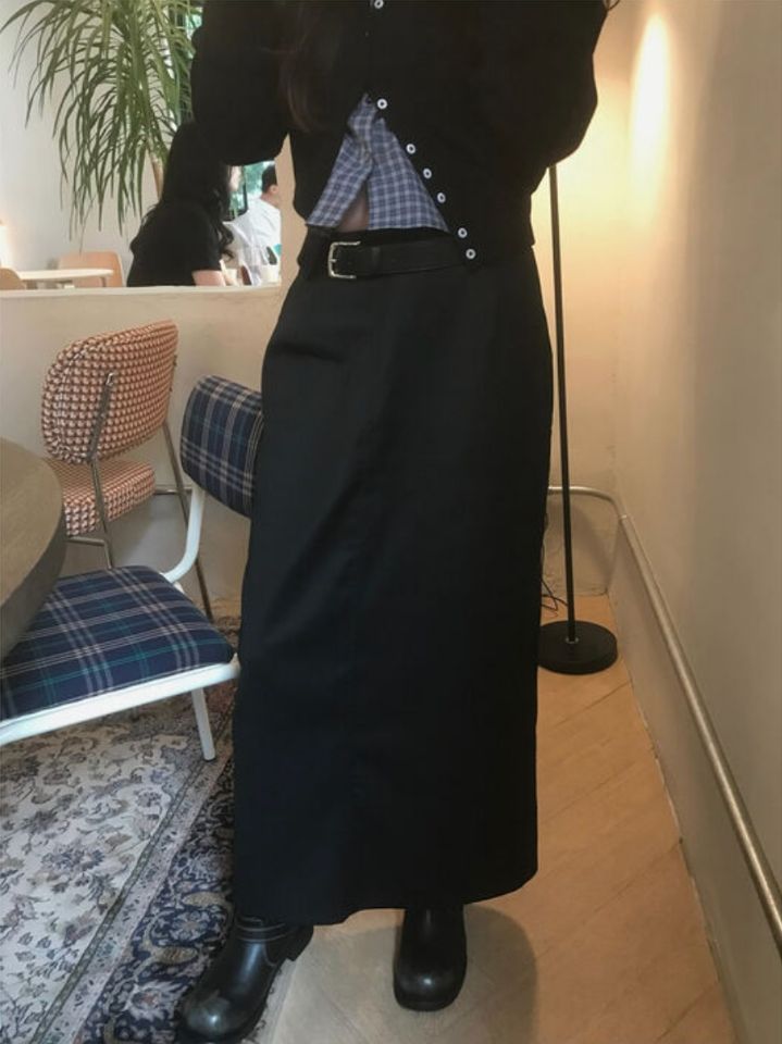 LIVE FOREVER東大門㊣直郵女士新款人氣職業推薦真品熱賣長裙LIVE FOR_EVER長裙