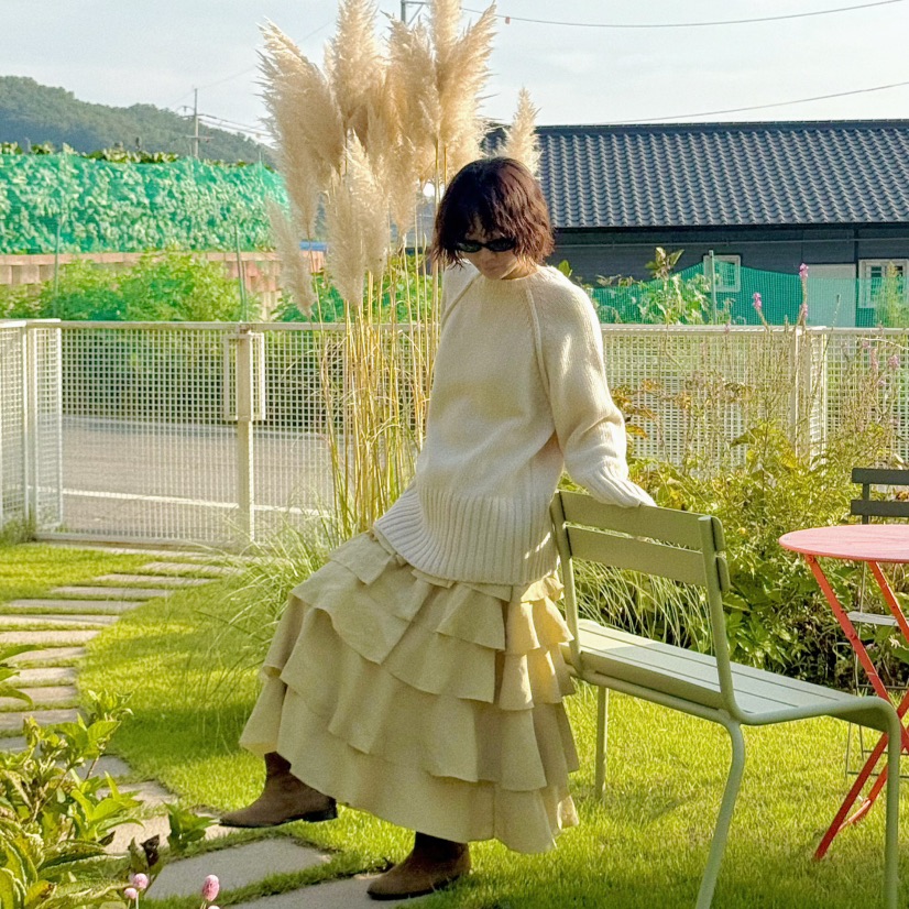 OLI SEOUL韓國直郵㊣女裝新品25秋冬真品熱賣推薦時尚針織衫OLI SEOUL針織衫