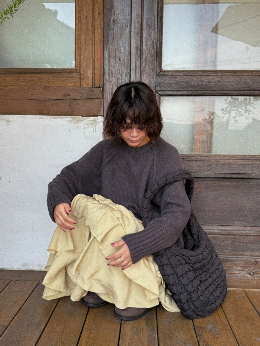 OLI SEOUL韓國直郵㊣女裝新品25秋冬真品熱賣推薦時尚針織衫OLI SEOUL針織衫
