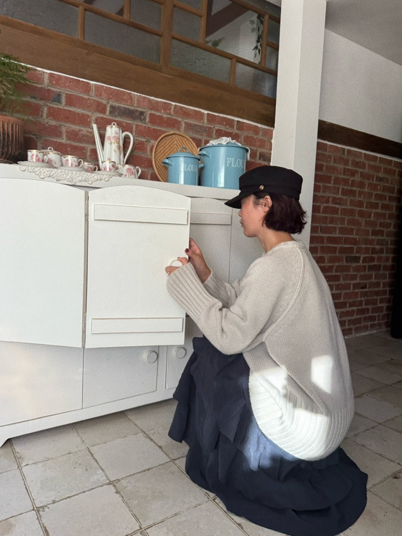 OLI SEOUL韓國直郵㊣女裝新品25秋冬真品熱賣推薦時尚針織衫OLI SEOUL針織衫