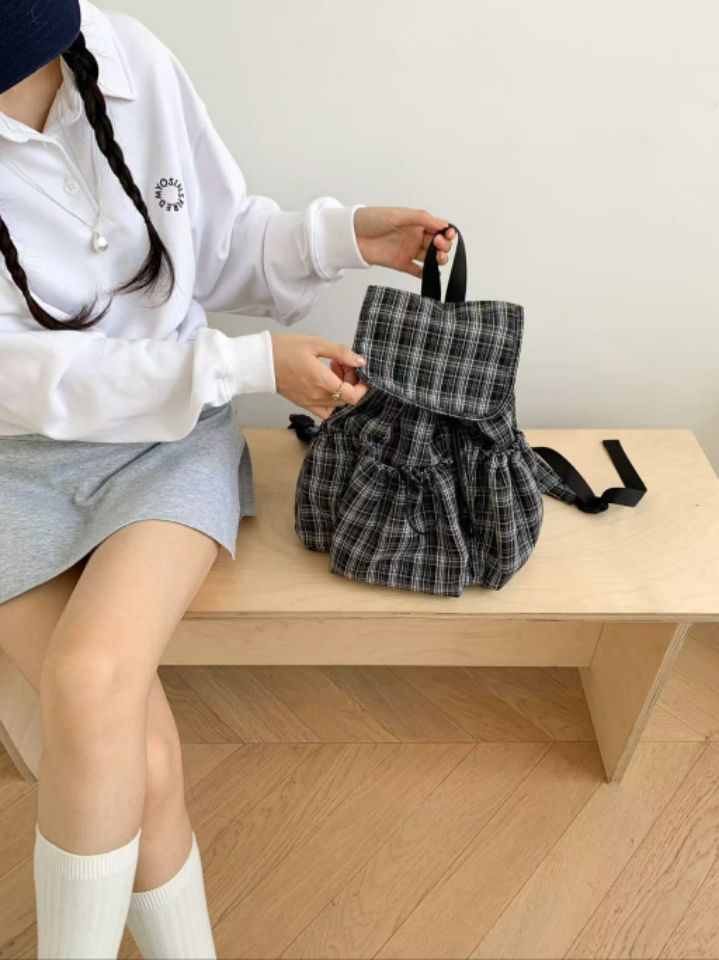 TROUVAILLE東大門㊣代購女士新款真品時尚推薦休閑雙肩背包TROUVAILLE雙肩背包