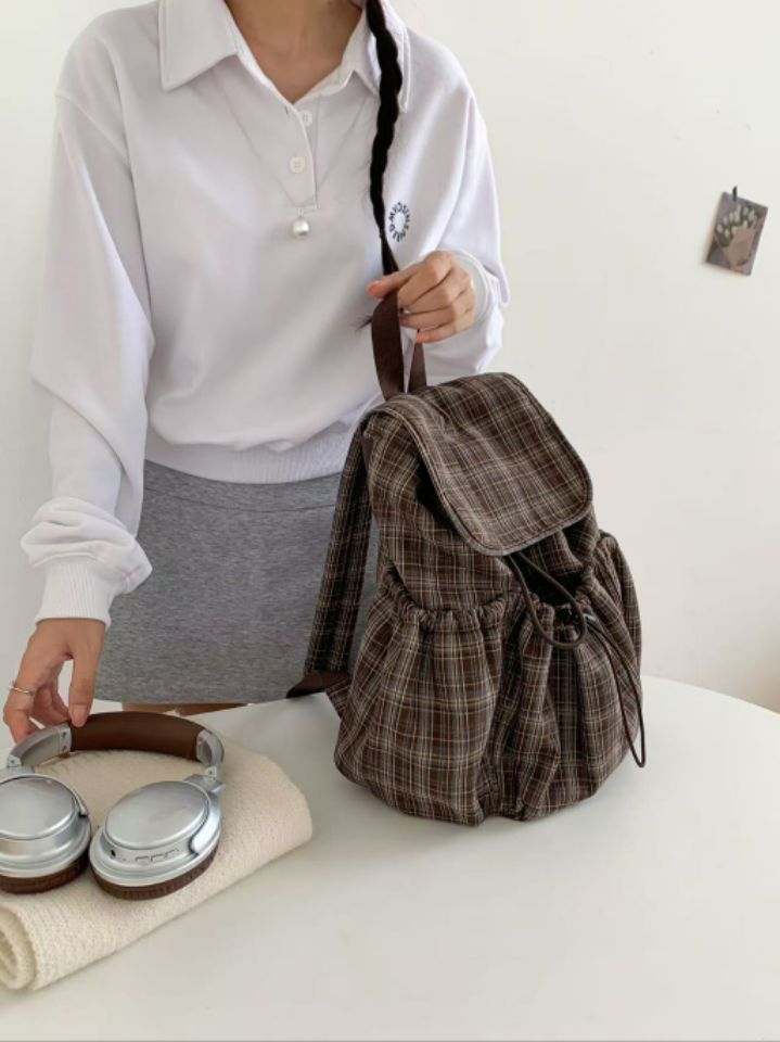 TROUVAILLE東大門㊣代購女士新款真品時尚推薦休閑雙肩背包TROUVAILLE雙肩背包