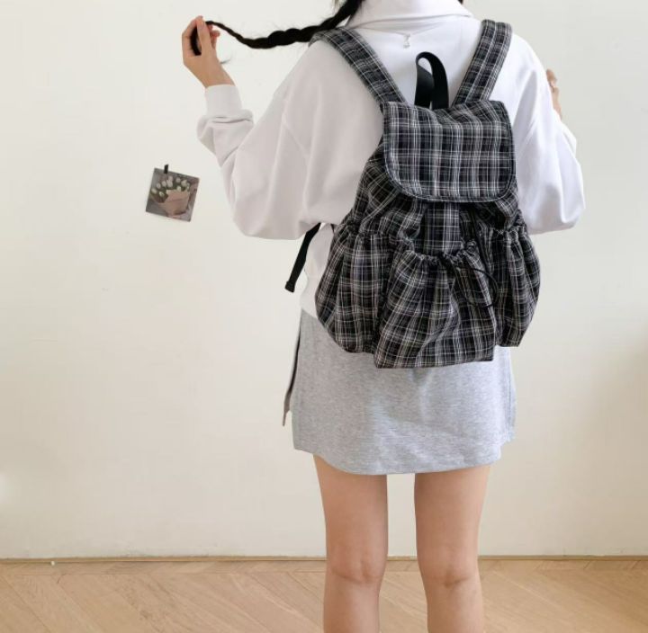TROUVAILLE東大門㊣代購女士新款真品時尚推薦休閑雙肩背包TROUVAILLE雙肩背包