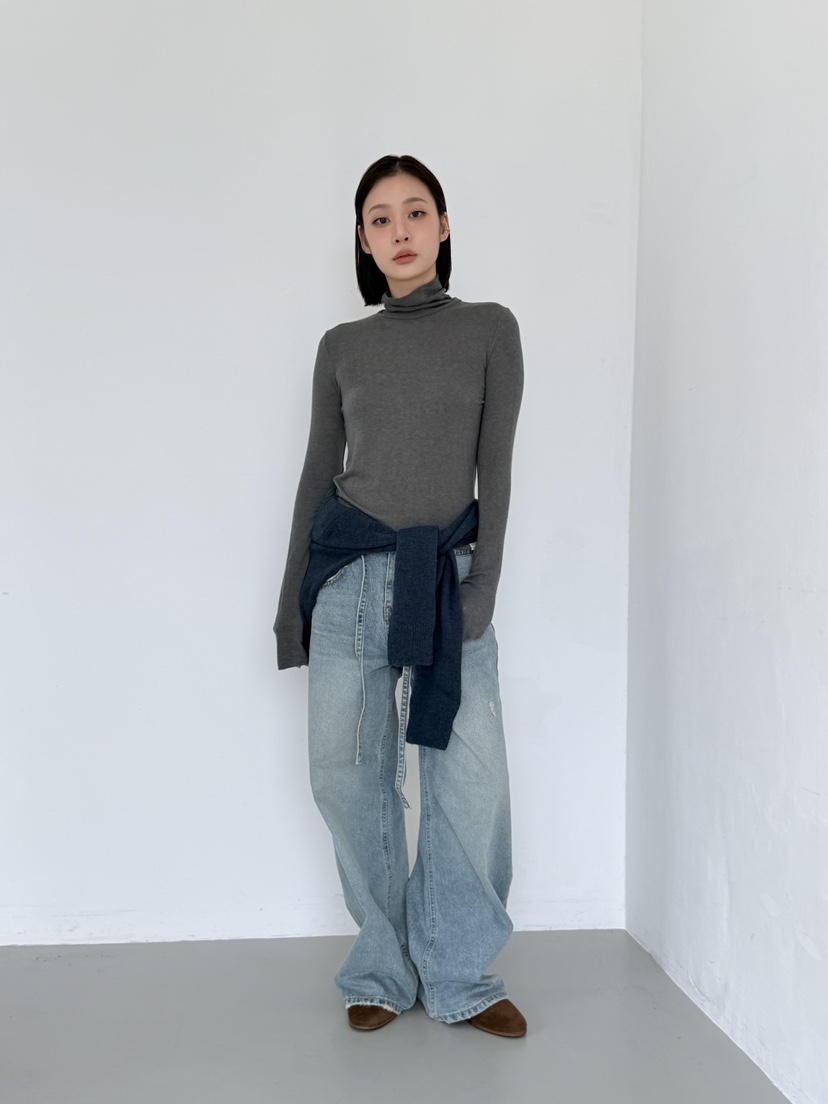 KARE/WEREPIECE東大門㊣實拍女裝新款真品長袖T恤羊毛絲綢KARE/WEREPIECE長袖T恤