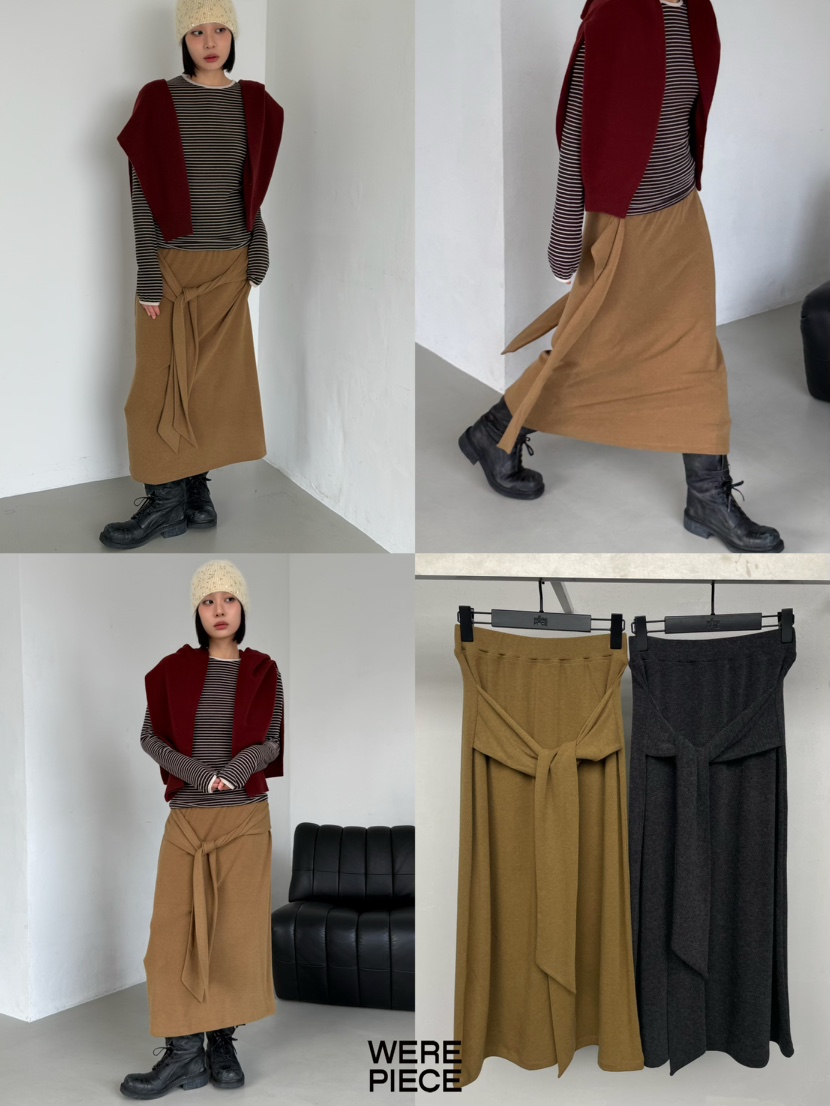 KARE/WEREPIECE韓國直郵㊣女裝新品人氣職業熱賣時尚休閑長裙KARE/WEREPIECE長裙