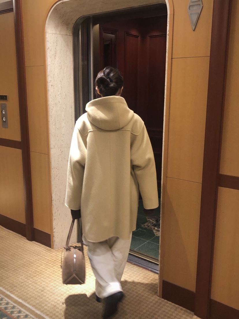 ERUME韓國代購㊣女士新款職業休閑25秋冬中長款大衣手工制作ERUME中長款大衣