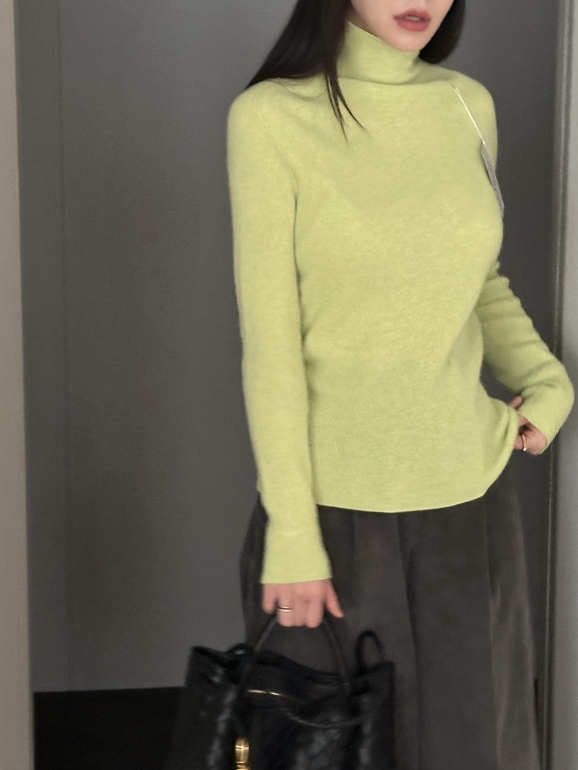 LE VASE東大門㊣實拍女裝新品推薦職業25秋冬人氣休閑針織衫LE VASE針織衫