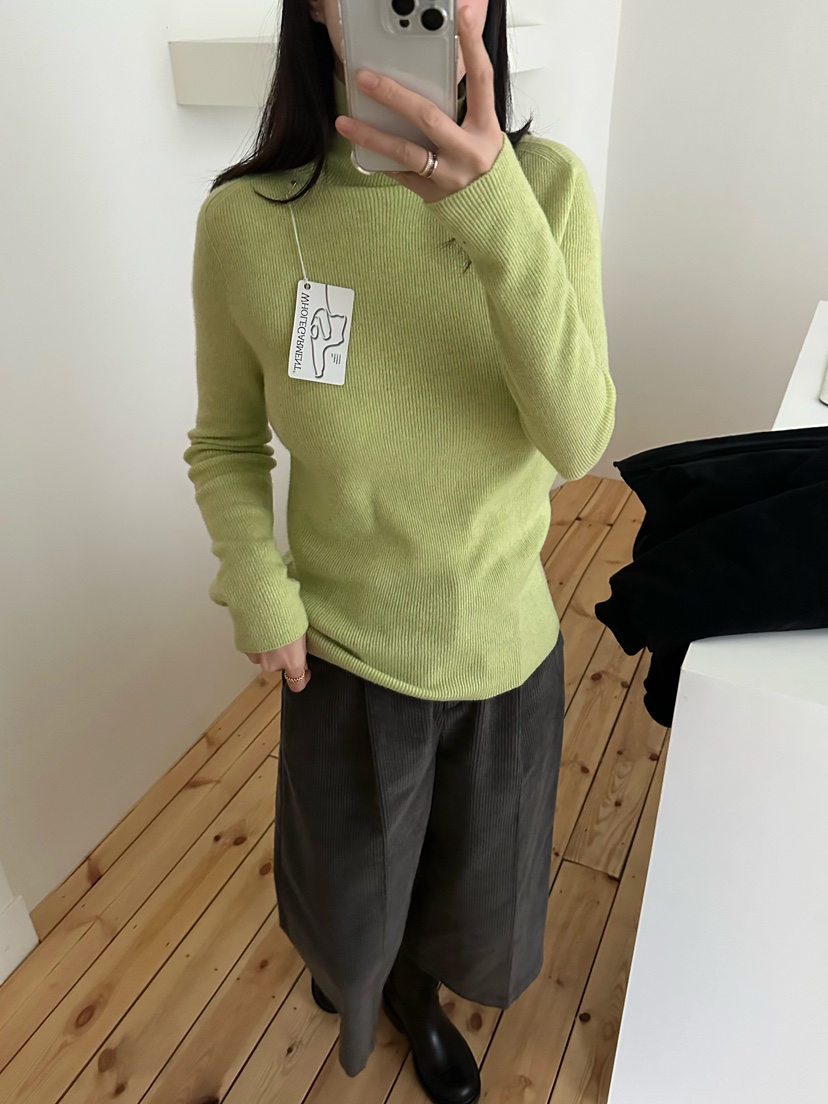 LE VASE東大門㊣實拍女裝新品推薦職業25秋冬人氣休閑針織衫LE VASE針織衫
