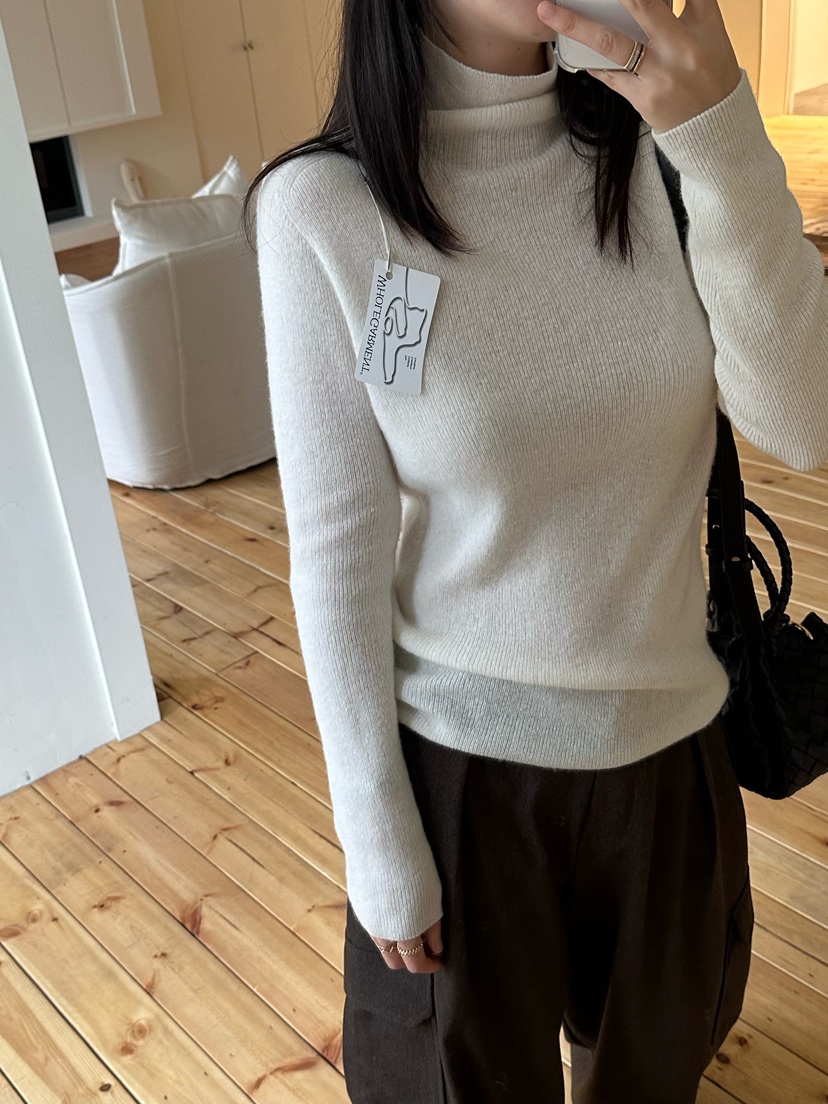 LE VASE東大門㊣實拍女裝新品推薦職業25秋冬人氣休閑針織衫LE VASE針織衫