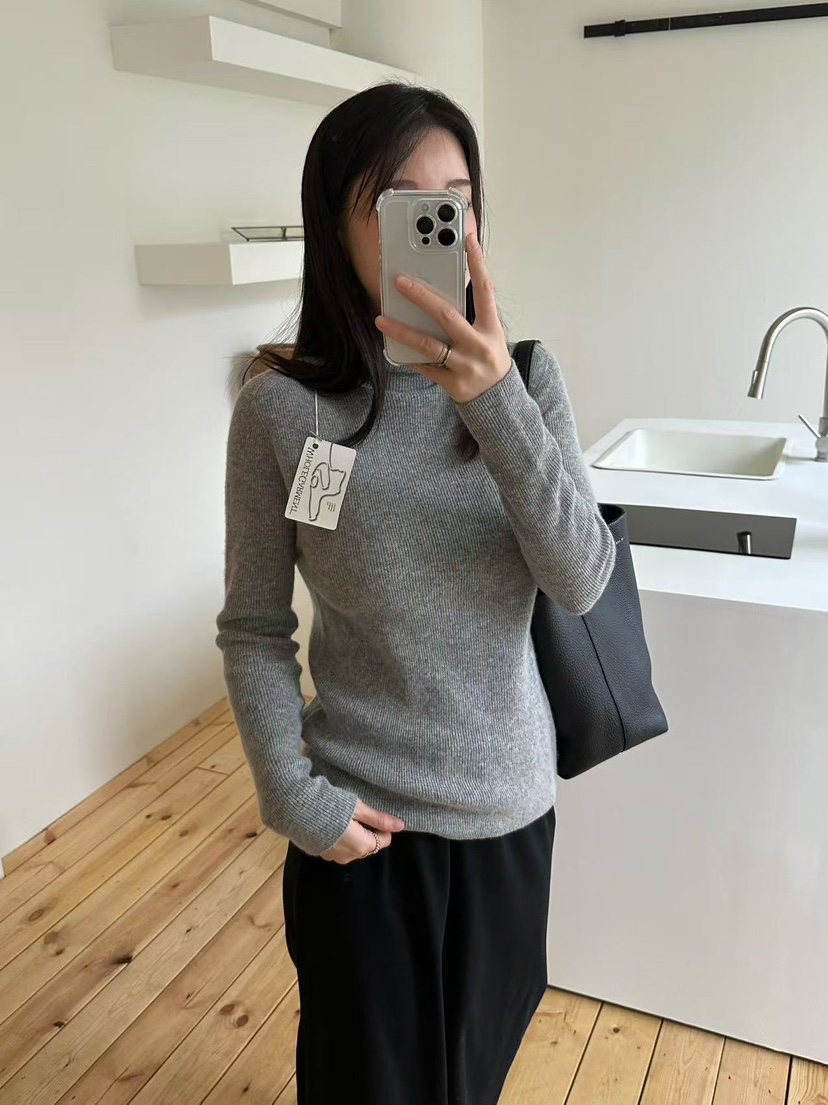 LE VASE東大門㊣實拍女裝新品推薦職業25秋冬人氣休閑針織衫LE VASE針織衫圖色3