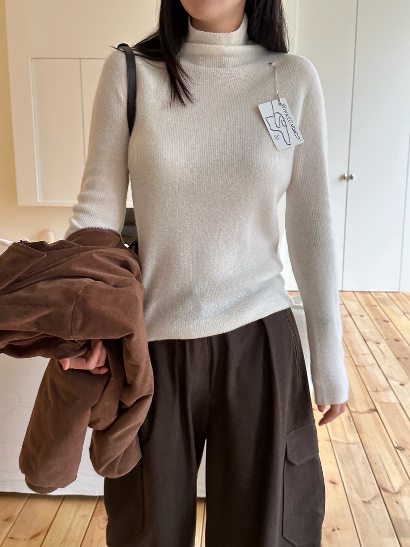 LE VASE東大門㊣實拍女裝新品推薦職業25秋冬人氣休閑針織衫LE VASE針織衫圖色4