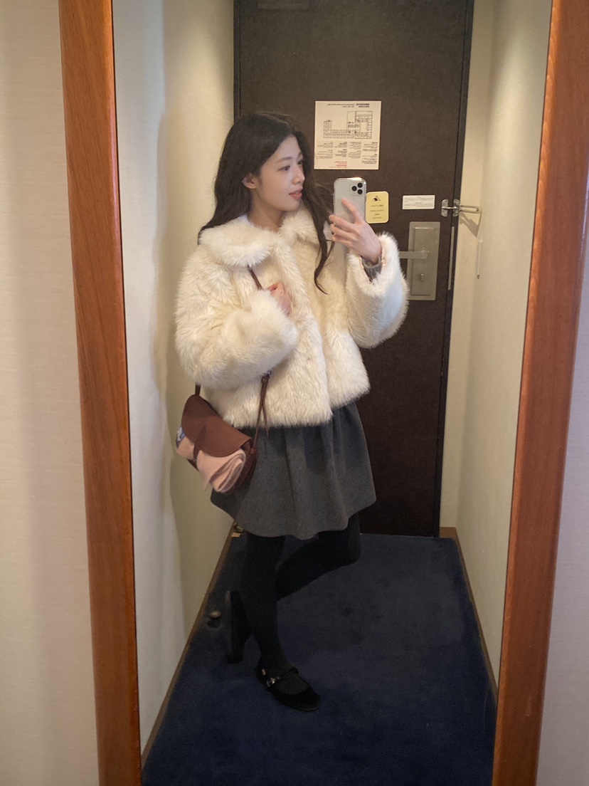 ERUME東大門㊣直郵女裝新款休閑熱賣真品人氣時尚25秋冬短裙羊毛ERUME短裙