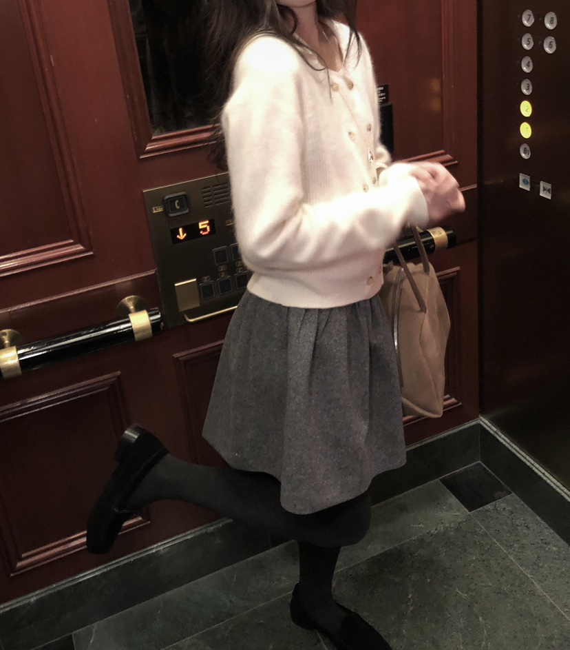 ERUME東大門㊣直郵女裝新款休閑熱賣真品人氣時尚25秋冬短裙羊毛ERUME短裙
