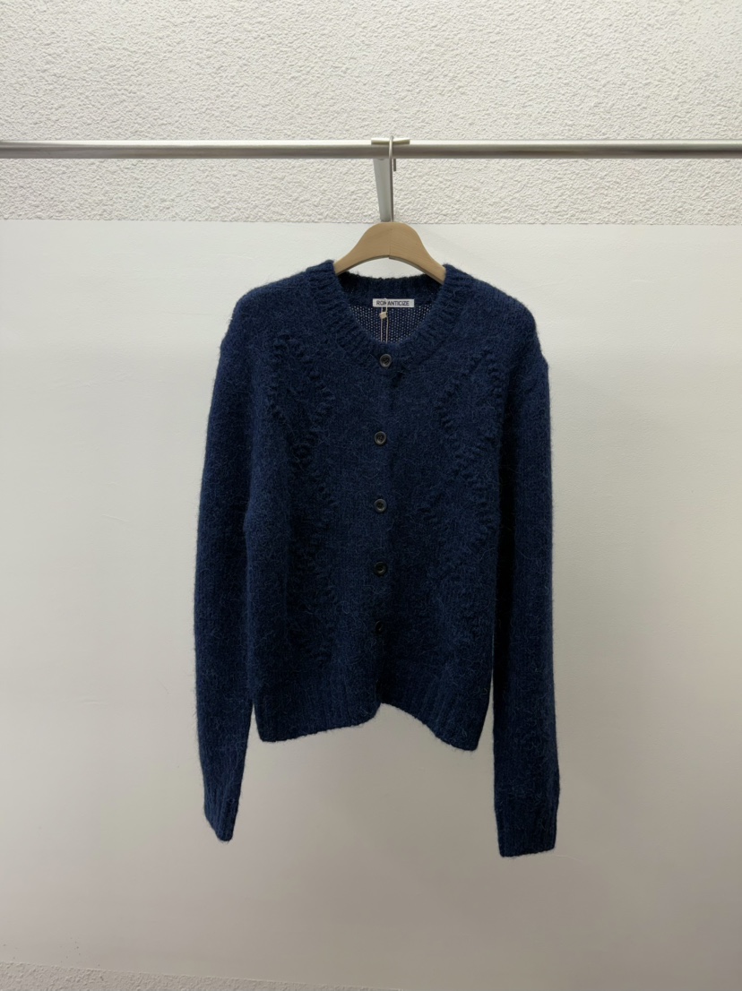ROMANTICIZE東大門㊣實拍女裝新品職業25秋冬推薦針織衫羊駝ROMANTICIZE針織衫圖色2