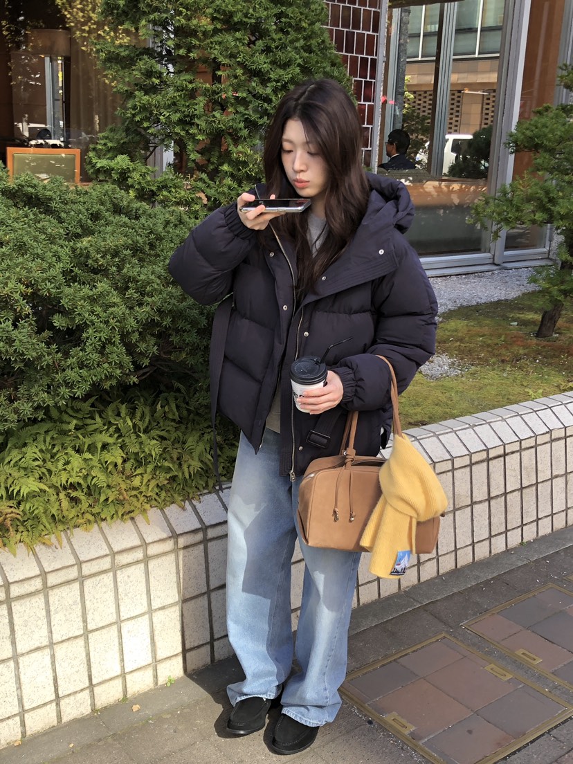ERUME東大門㊣直郵女士新款熱賣真品推薦25秋冬職業短款棉服ERUME短款棉服