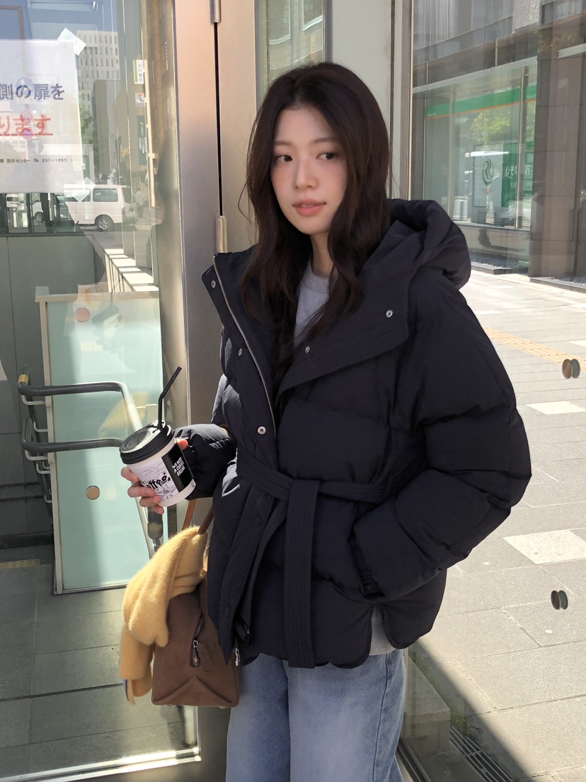 ERUME東大門㊣直郵女士新款熱賣真品推薦25秋冬職業短款棉服ERUME短款棉服