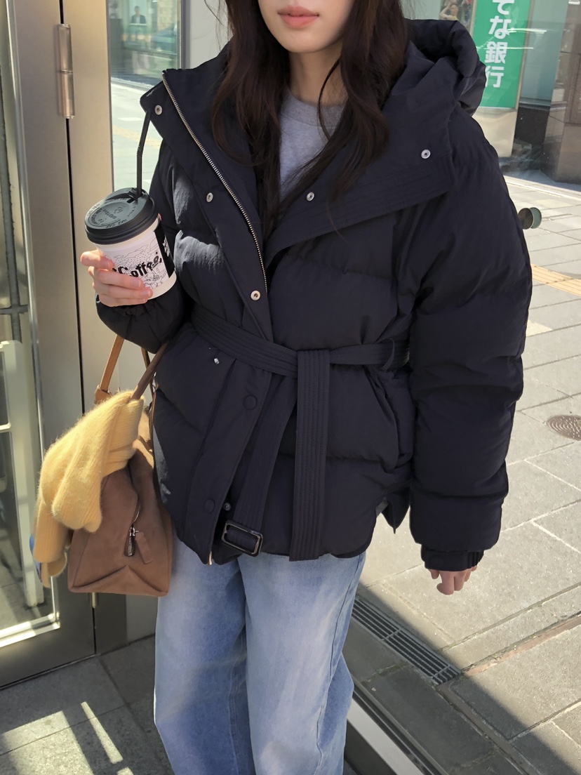 ERUME東大門㊣直郵女士新款熱賣真品推薦25秋冬職業短款棉服ERUME短款棉服