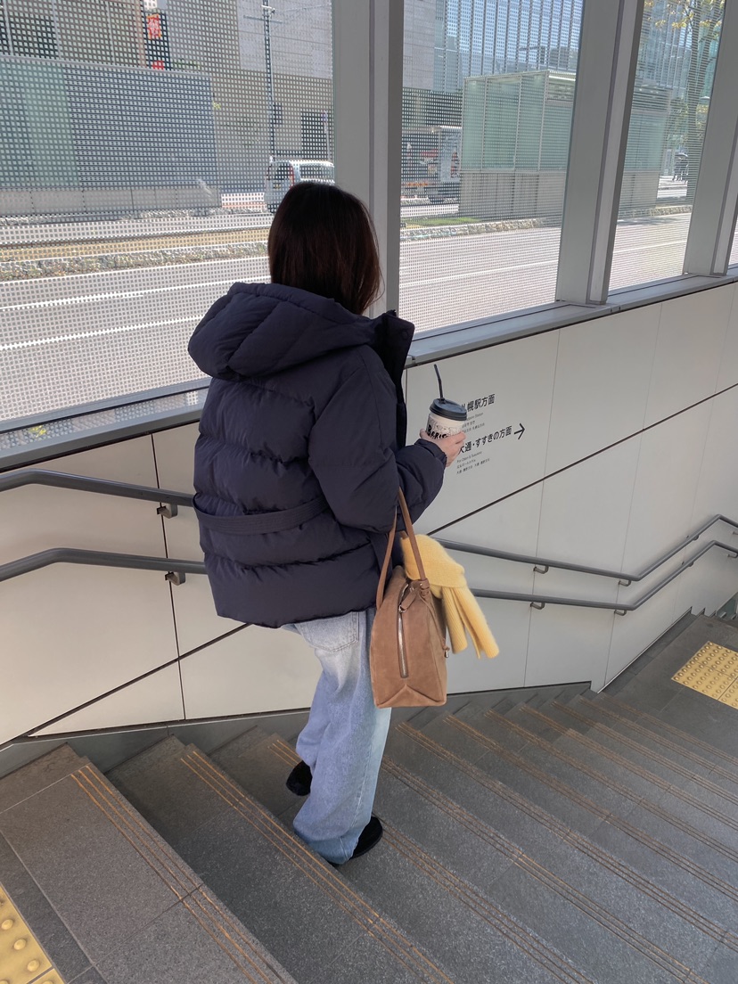 ERUME東大門㊣直郵女士新款熱賣真品推薦25秋冬職業短款棉服ERUME短款棉服