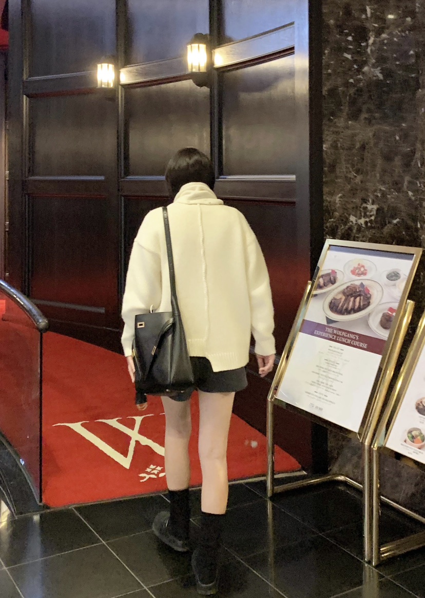 COURGETTE東大門㊣直郵女士新款時尚休閑人氣針織衫不含圍巾COURGETTE針織衫