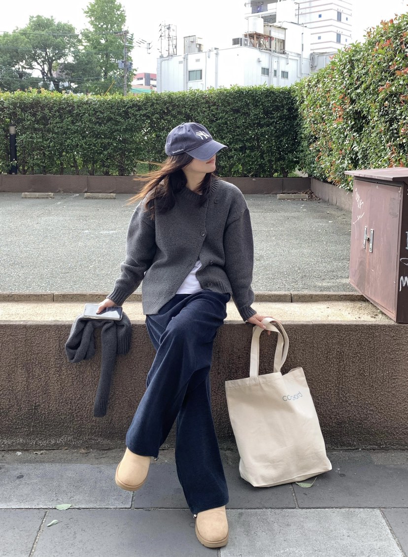COURGETTE東大門㊣直郵女士新款時尚休閑人氣針織衫不含圍巾COURGETTE針織衫