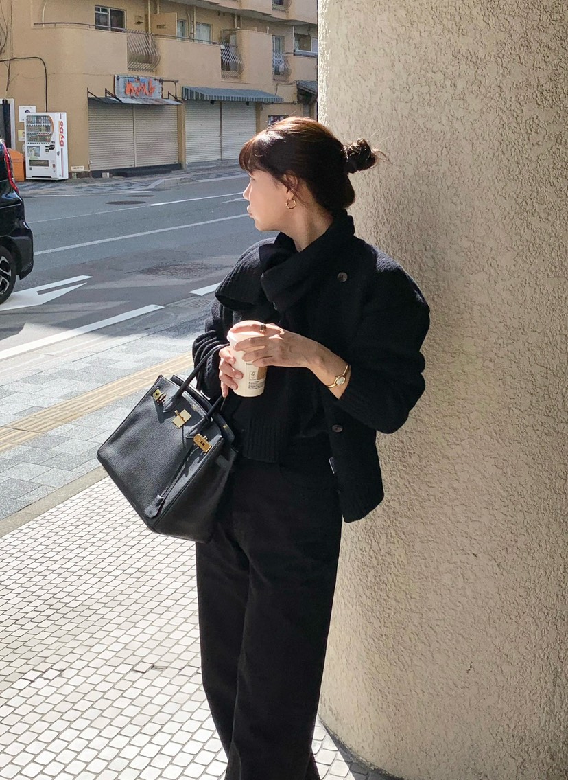 COURGETTE東大門㊣直郵女士新款時尚休閑人氣針織衫不含圍巾COURGETTE針織衫