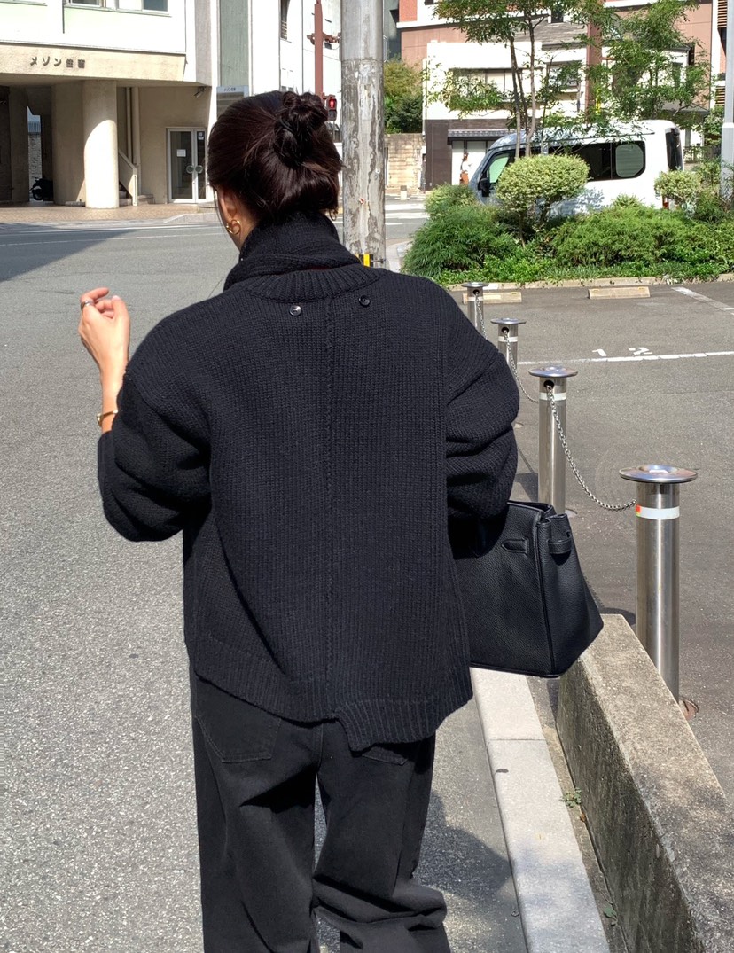 COURGETTE東大門㊣直郵女士新款時尚休閑人氣針織衫不含圍巾COURGETTE針織衫