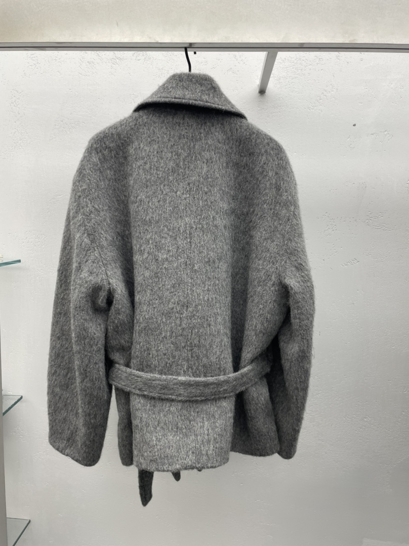 KARE/WEREPIECE東大門㊣代購女士新品推薦職業短款大衣含腰帶KARE/WEREPIECE短款大衣
