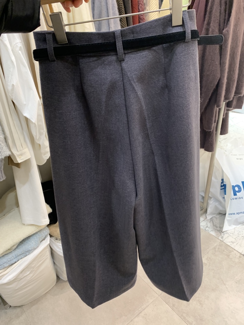 DARAK東大門㊣代購女士新款休閑職業時尚25秋冬休閑褲不含腰帶DARAK休閑褲