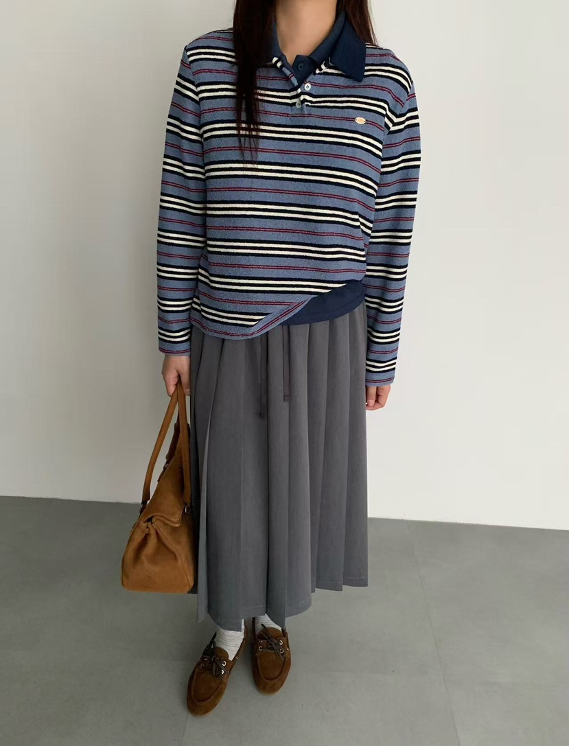 J CRANE-A韓國直郵㊣女裝新品熱賣休閑人氣職業25秋冬長袖T恤J CRANE長袖T恤