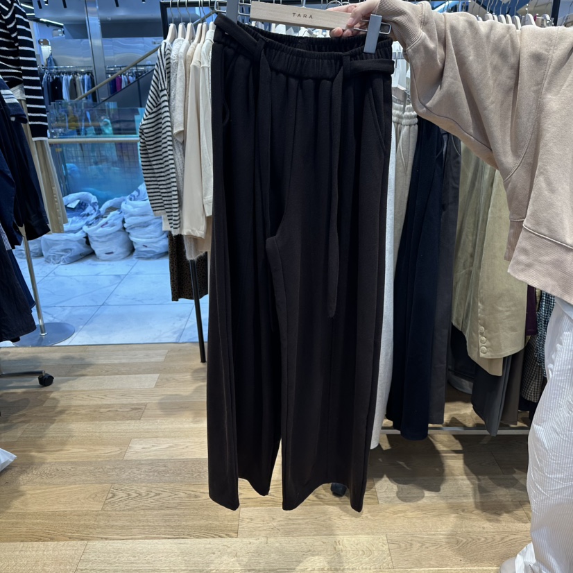 TARA韓國代購㊣女裝新品休閑人氣真品25秋冬推薦熱賣休閑褲TARA休閑褲圖色3深棕色