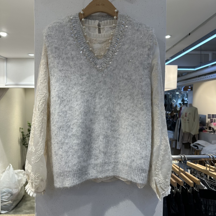 BELITA東大門㊣代購女裝新品人氣職業推薦吊帶背心不含內搭V領BELITA吊帶/背心圖色2