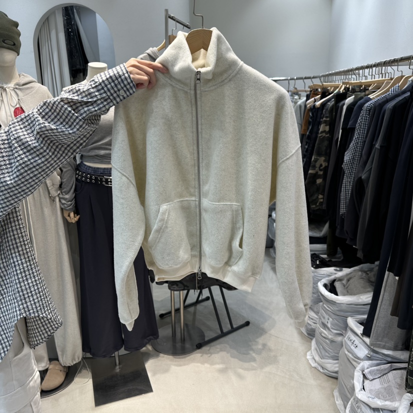 W.FATAL韓國代購㊣女士新品25秋冬熱賣真品時尚夾克雙面絨W.FATAL夾克