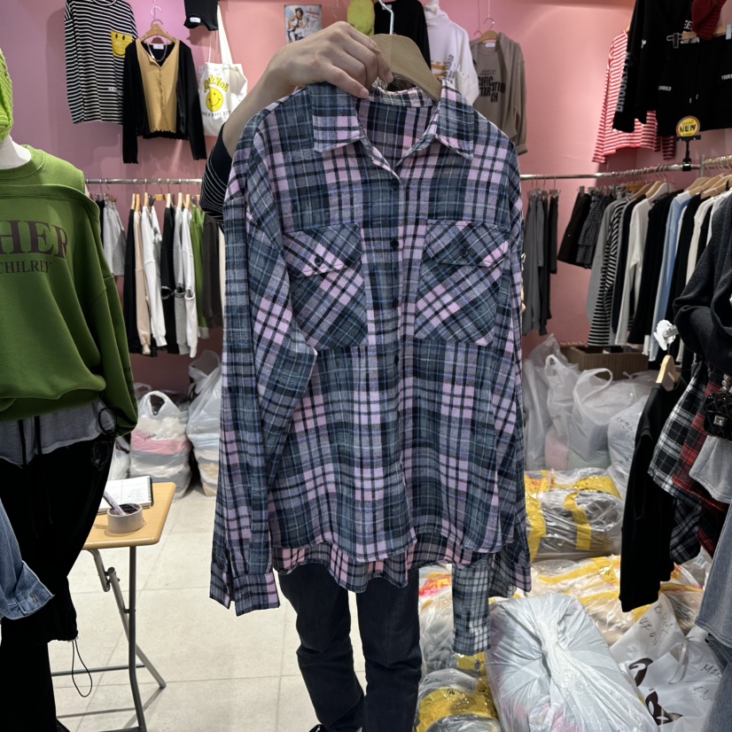 K STORY韓國直郵㊣女裝新款推薦職業人氣時尚熱賣襯衫蕾絲衫K STORY襯衫/蕾絲衫圖色2