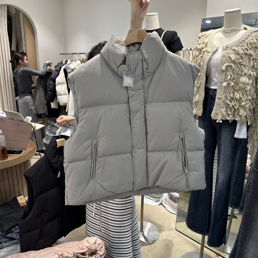 MAGNOLIA36-L東大門㊣直郵女裝新品休閑職業25秋冬推薦馬甲MAGNOLIA36-L馬甲圖色3