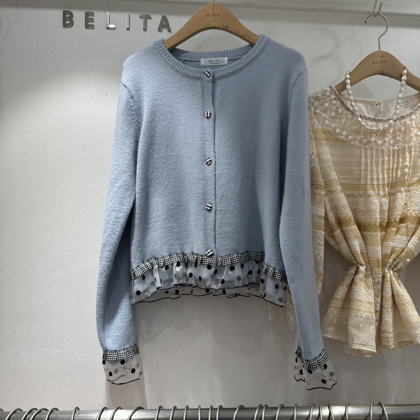 BELITA韓國直郵㊣女士新款推薦職業真品25秋冬休閑時尚針織衫BELITA針織衫