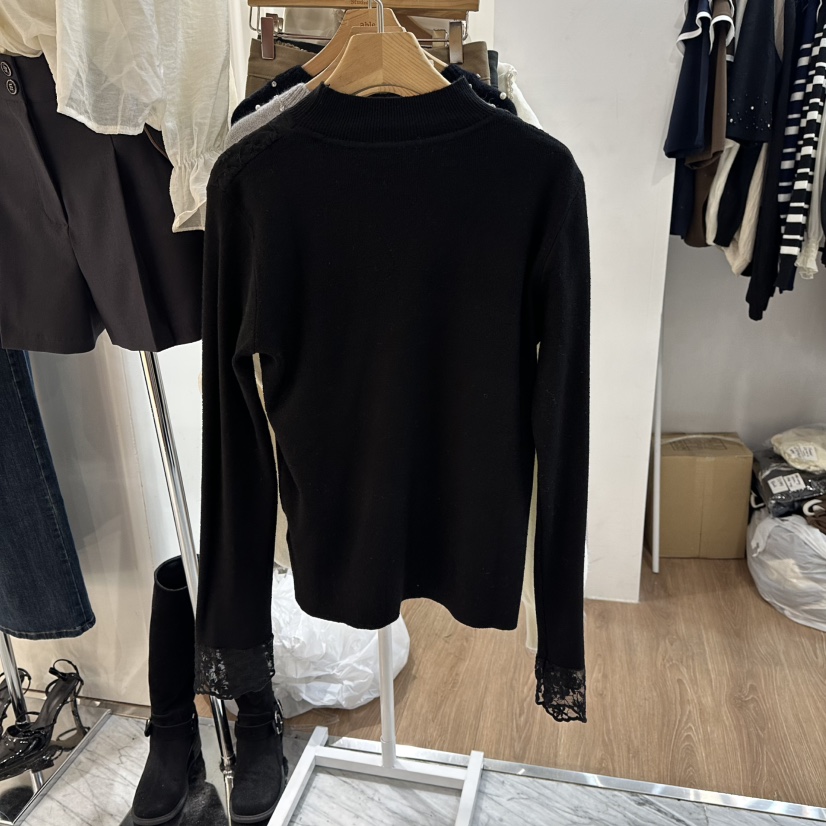ABLESTUDIO東大門㊣直郵女裝新款25秋冬熱賣時尚真品針織衫ABLESTUDIO針織衫