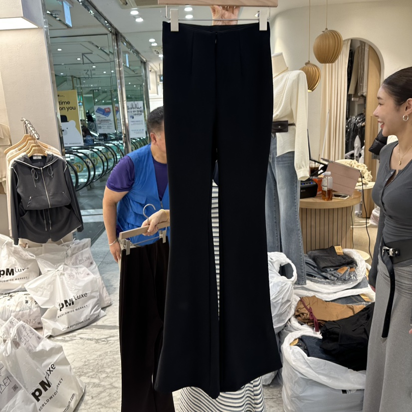 MAGNOLIA36-L東大門㊣代購女士新品真品職業時尚推薦休閑褲MAGNOLIA36-L休閑褲圖色1黑色
