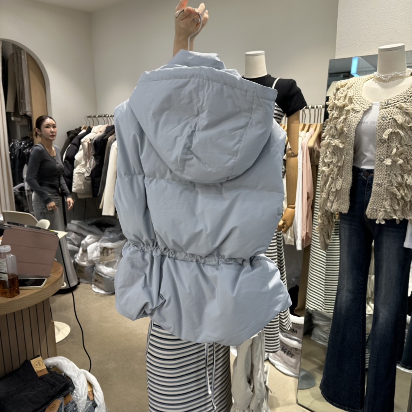 MAGNOLIA36-L東大門㊣代購女士新品熱賣時尚推薦馬甲口袋鴨MAGNOLIA36-L馬甲