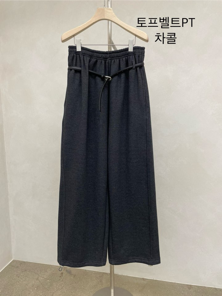 LAKE-A東大門㊣代購女士新款推薦熱賣職業休閑休閑褲含腰帶Lake side休閑褲圖色4