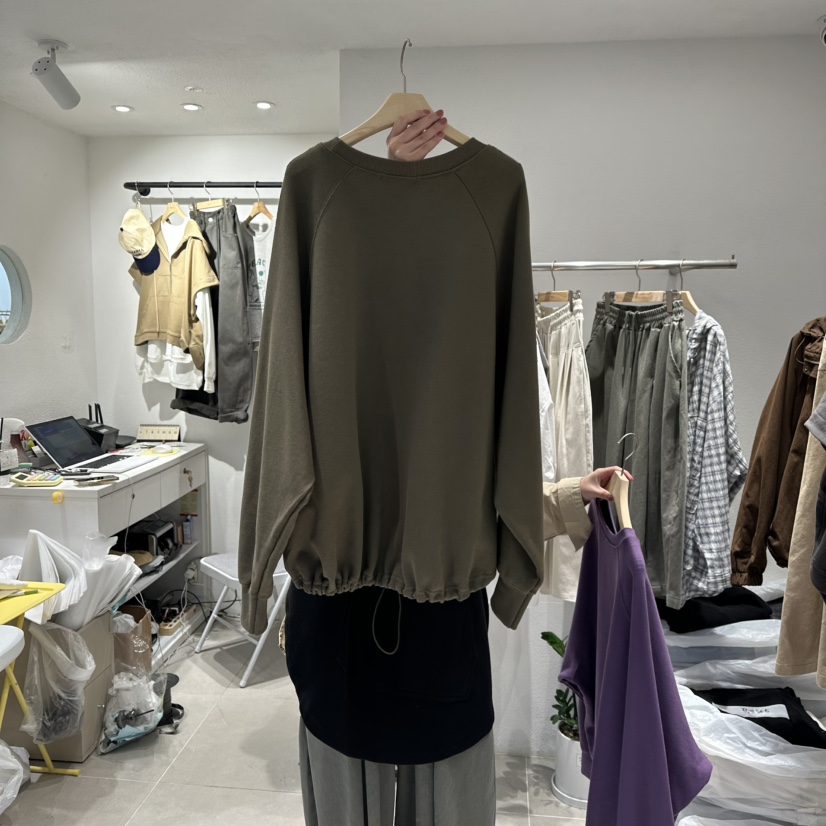 IN KIRA韓國代購㊣女裝新款休閑時尚人氣真品職業推薦衛衣IN KIRA衛衣