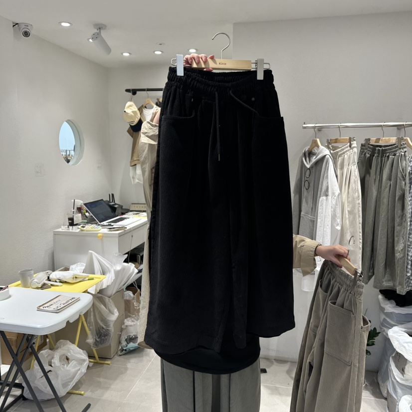 IN KIRA東大門㊣代購女裝新款時尚推薦休閑職業真品休閑褲IN KIRA休閑褲圖色3