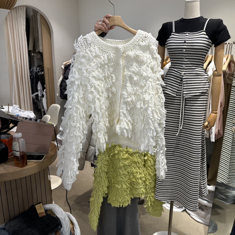MAGNOLIA36-L東大門㊣直郵女士新款熱賣人氣針織衫手工制作MAGNOLIA36-L針織衫