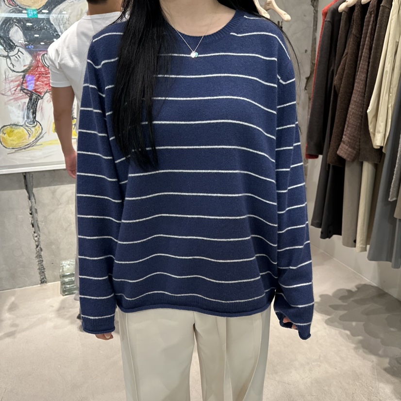 LAMAGIEPIE東大門㊣代購女裝新品推薦真品時尚職業休閑針織衫LAMAGIE GREY針織衫