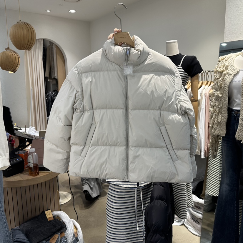 MAGNOLIA36-L韓國代購㊣女士新品休閑時尚熱賣短款羽絨服棉鵝MAGNOLIA36-L短款羽絨服