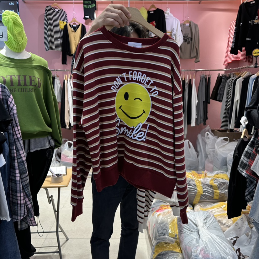 K STORY韓國代購㊣女裝新品推薦職業人氣真品熱賣時尚長袖T恤K STORY長袖T恤