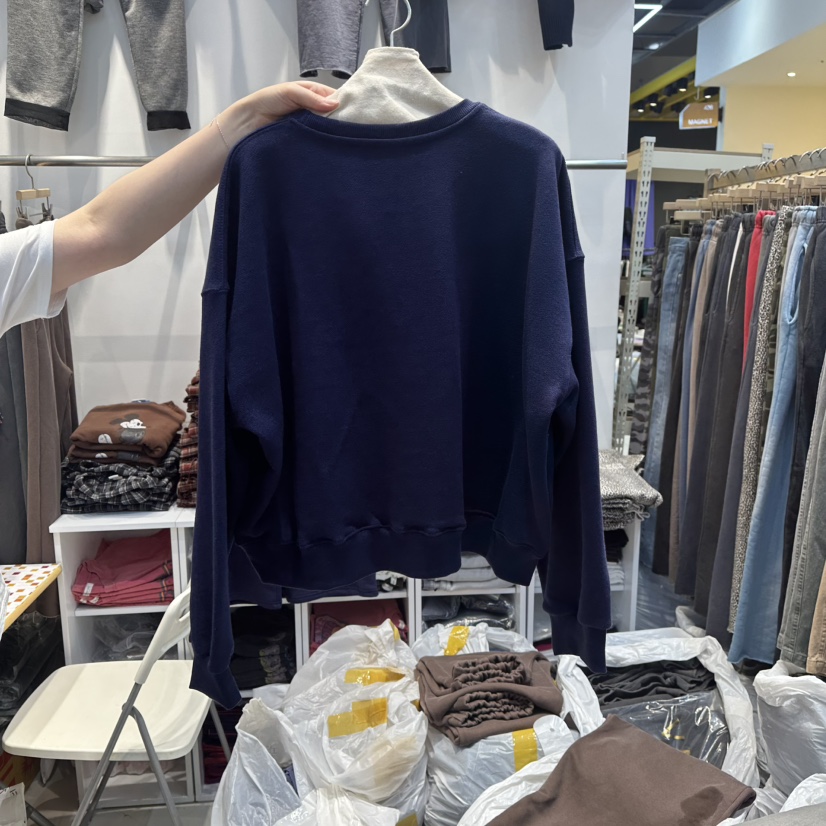 WASHBLUE東大門㊣直郵女裝新品熱賣休閑推薦25秋冬人氣長袖T恤WASHBLUE長袖T恤