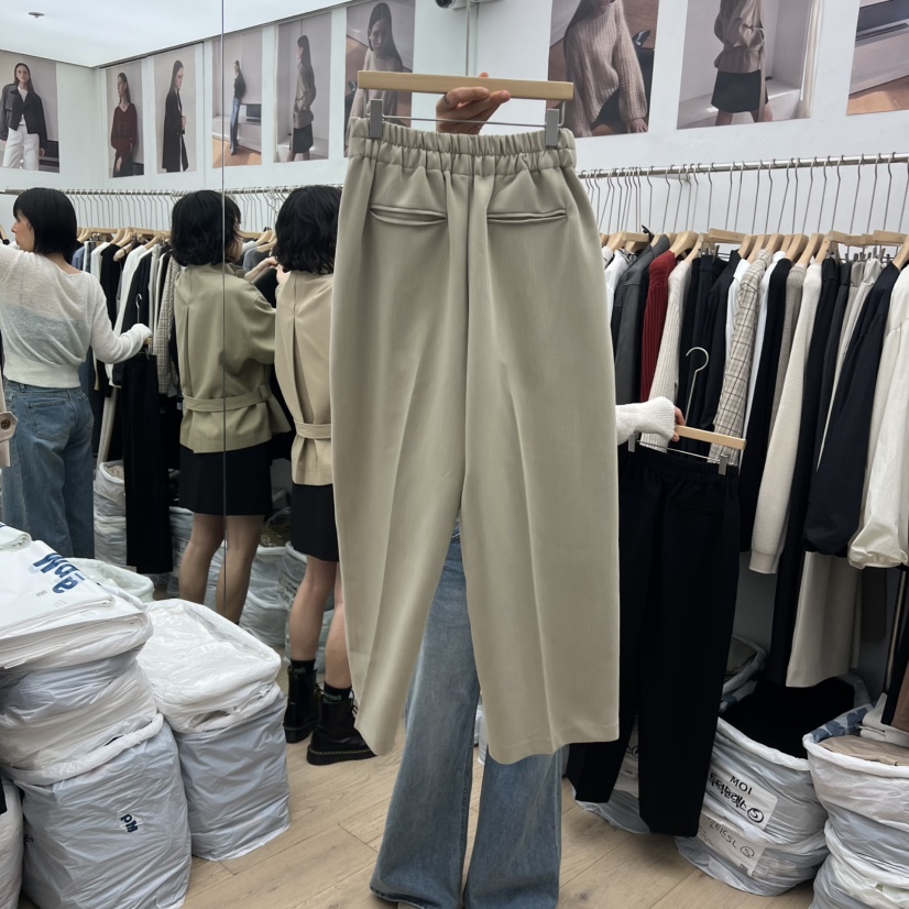 MOI-A東大門㊣代購女裝新品熱賣推薦時尚人氣休閑真品休閑褲MOI-A休閑褲