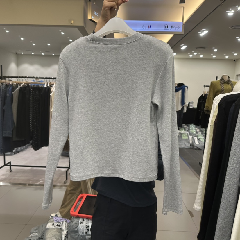 BENE東大門㊣實拍女裝新品時尚人氣真品職業休閑推薦長袖T恤BENE長袖T恤