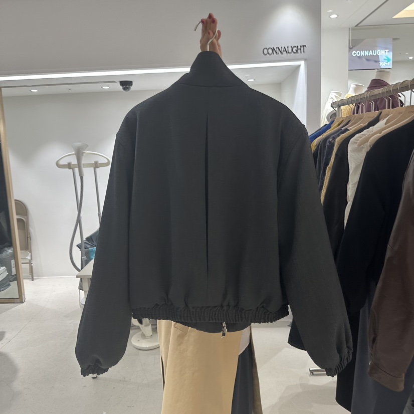 DAILYJUD東大門㊣實拍女士新品職業時尚熱賣人氣真品夾克高領CONNAUGHT夾克